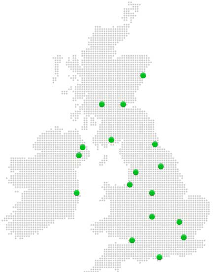 GRAHAM Locations Map