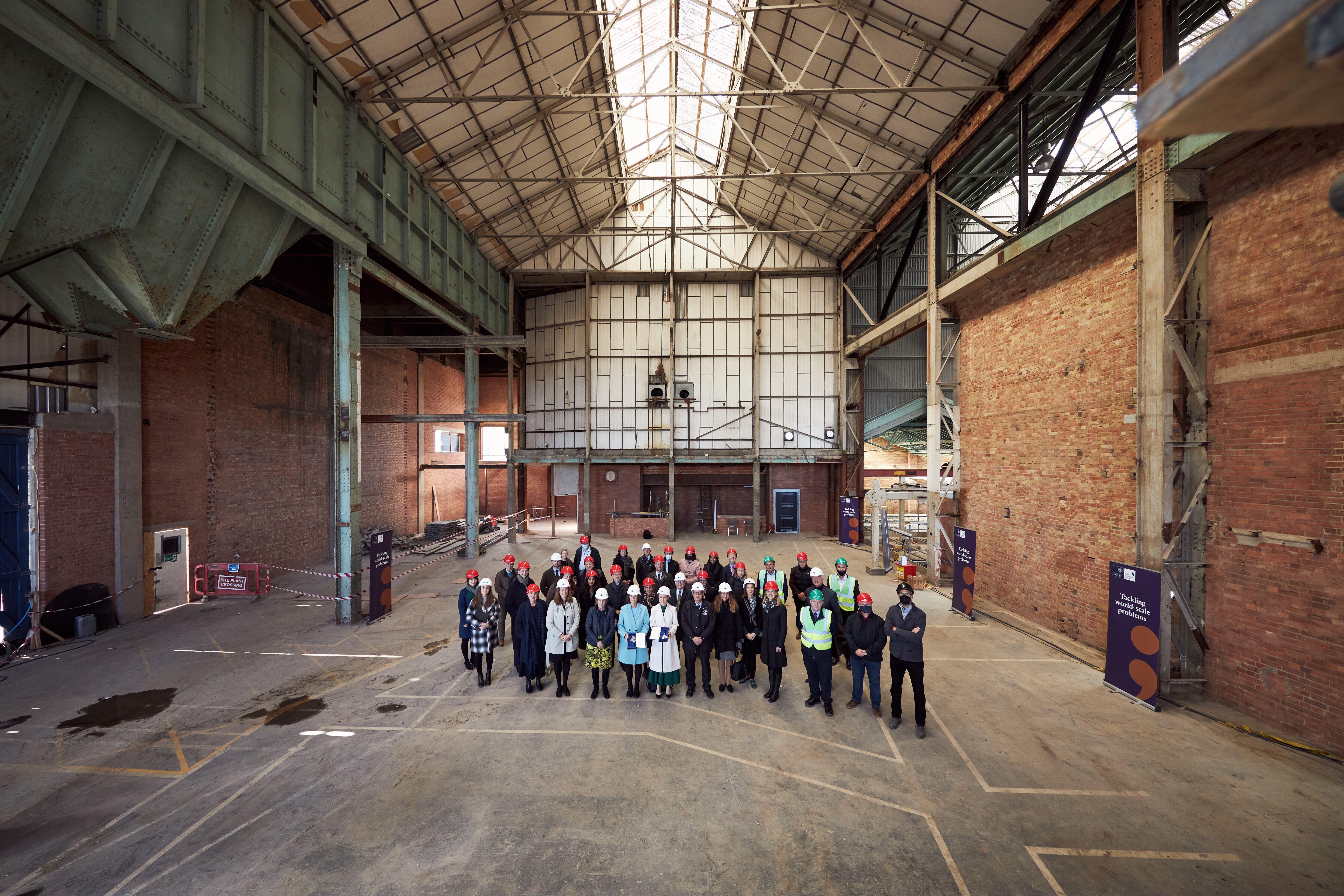 Ground-breaking at Osney Power Station