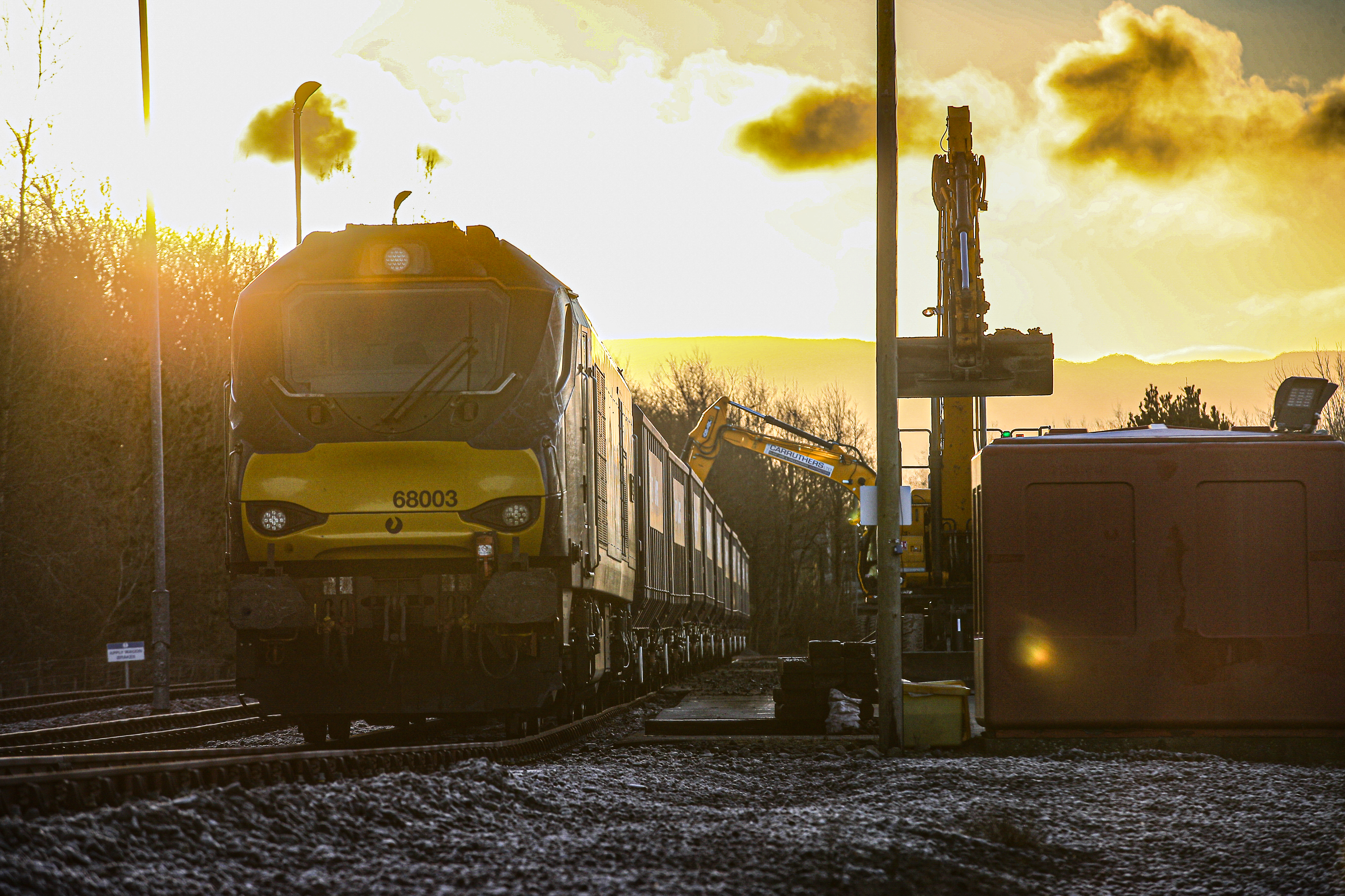 First Rail Deliveries Mark Significant Milestone at Repository Site image