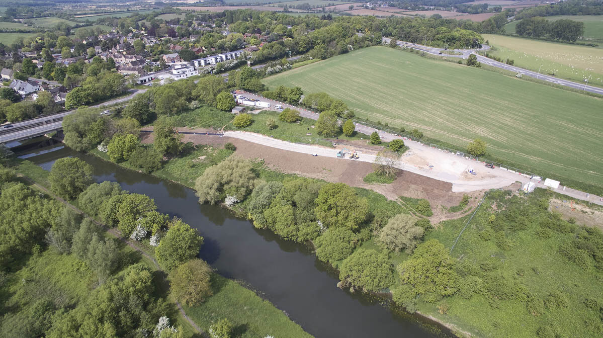 Work progressing at Wansford Picnic Area Enhancement Scheme image