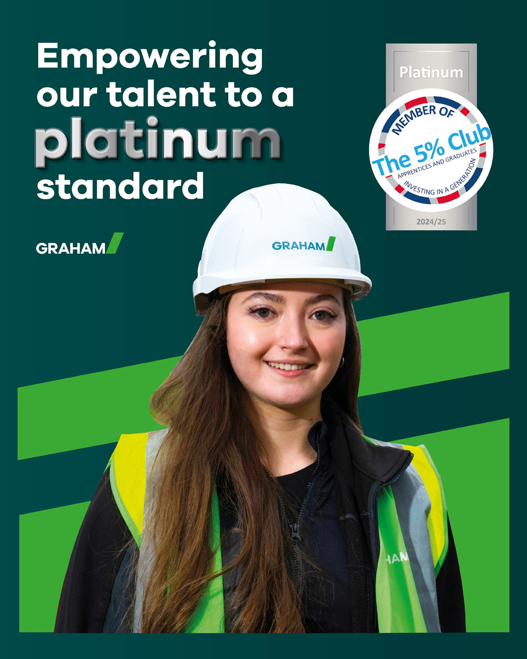 GRAHAM awarded 5% Club's highest level of accreditation image