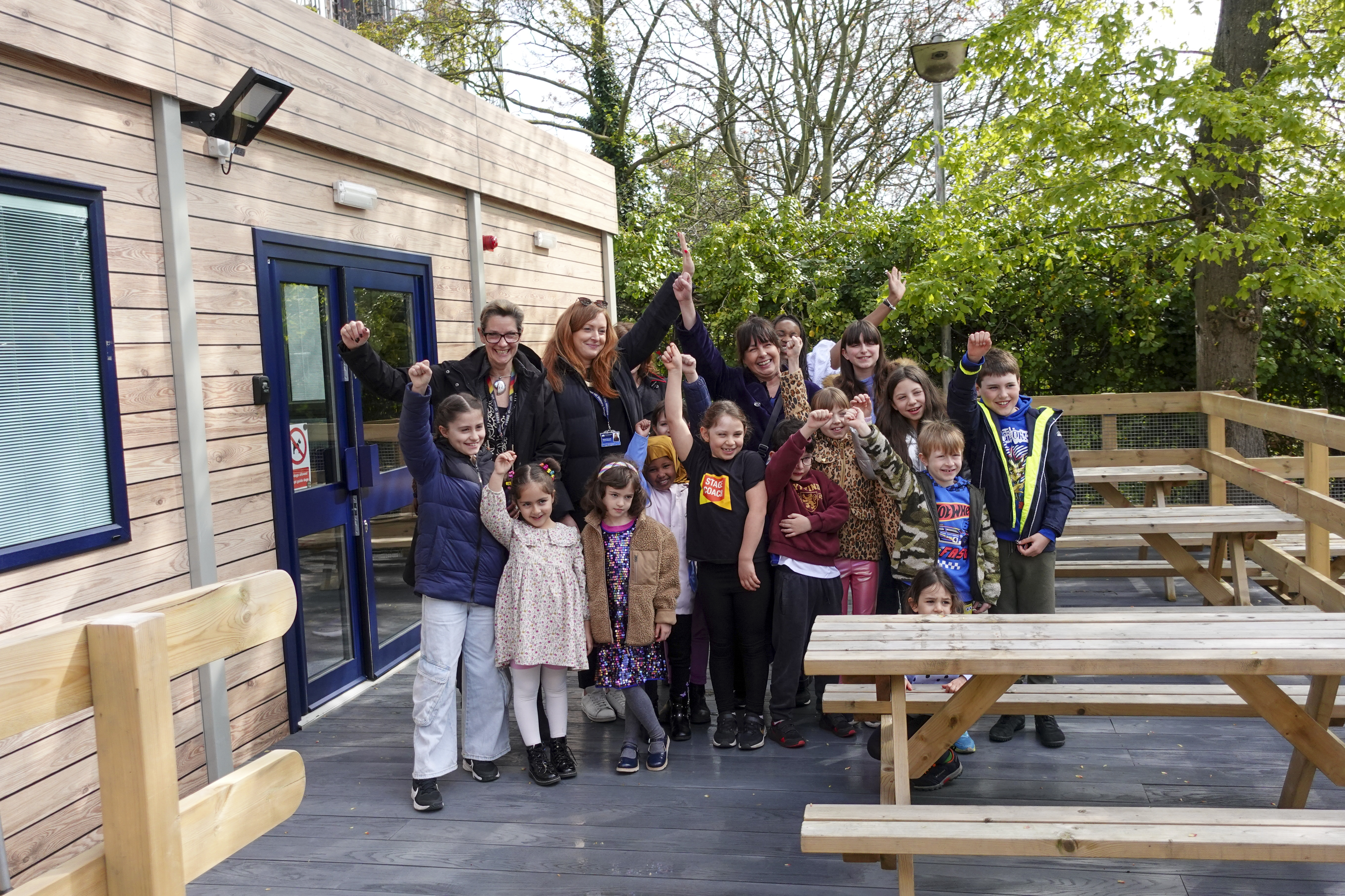 Celebrating community art on Blashford Tower’s hoarding image