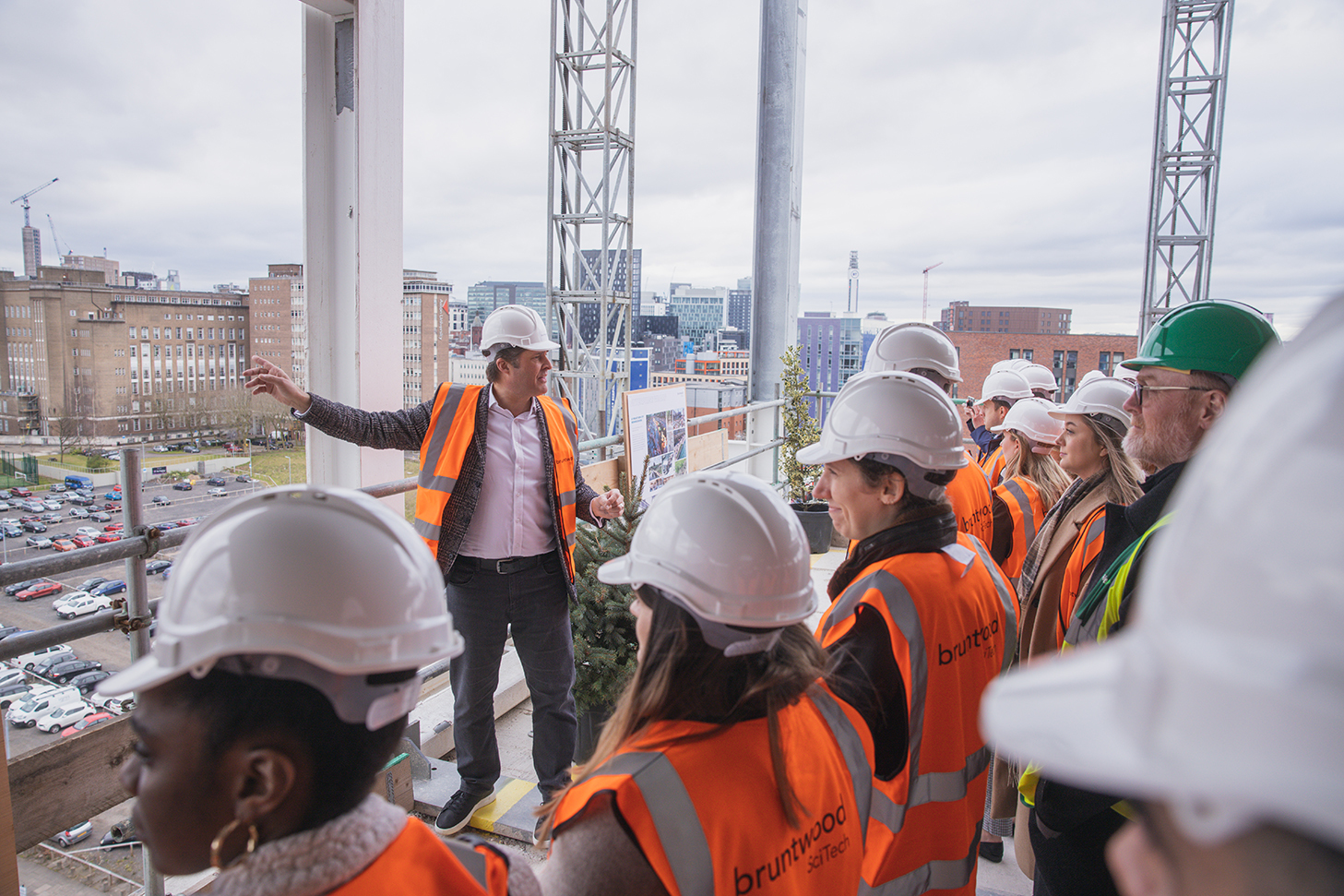 Bruntwood Topping out