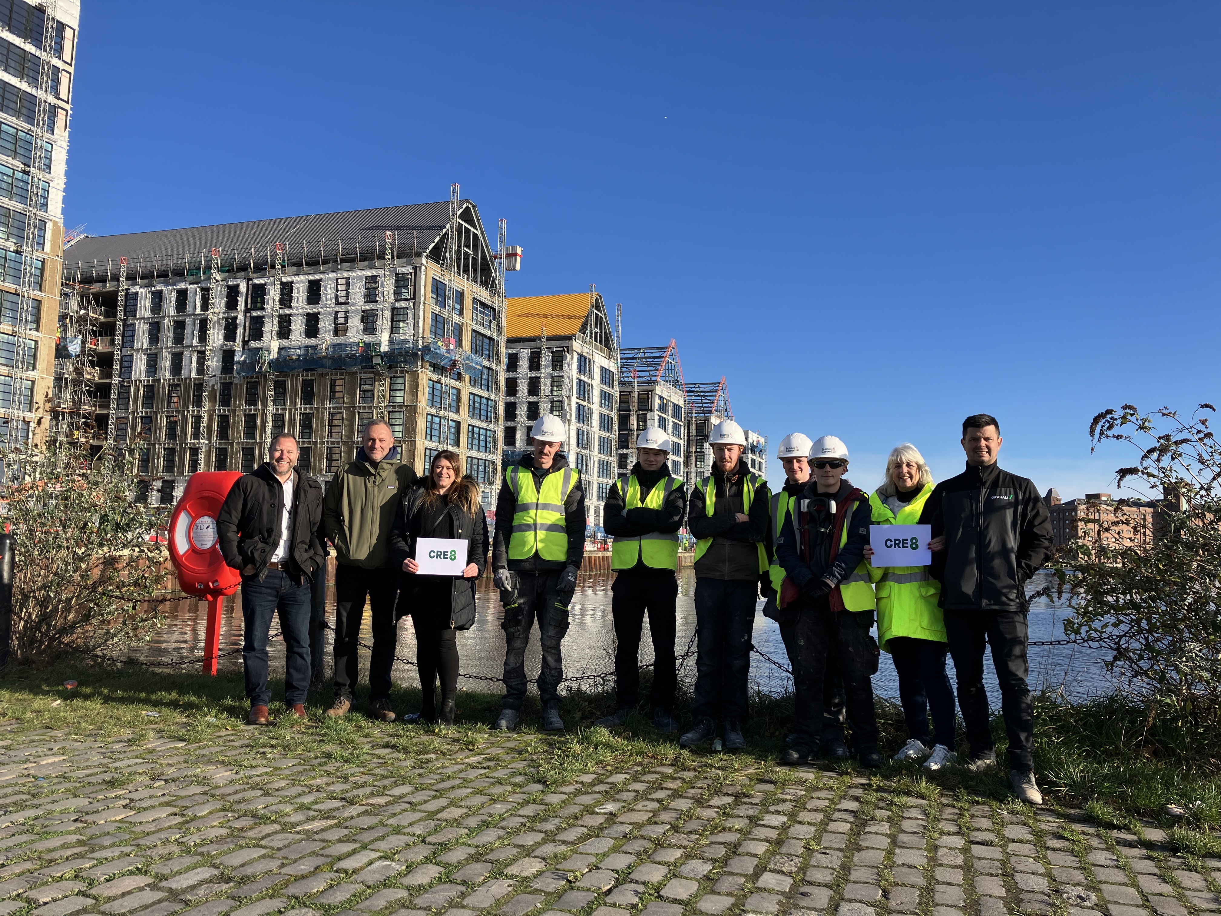 Pioneering CRE8 Initiative delivers opportunities for emerging talent at Wirral Waters Project image