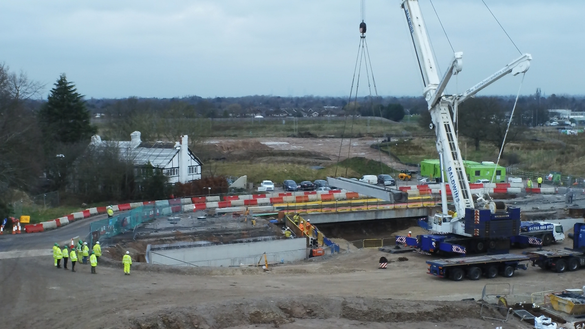 Bridge milestone for £53m Poynton Relief Road scheme image