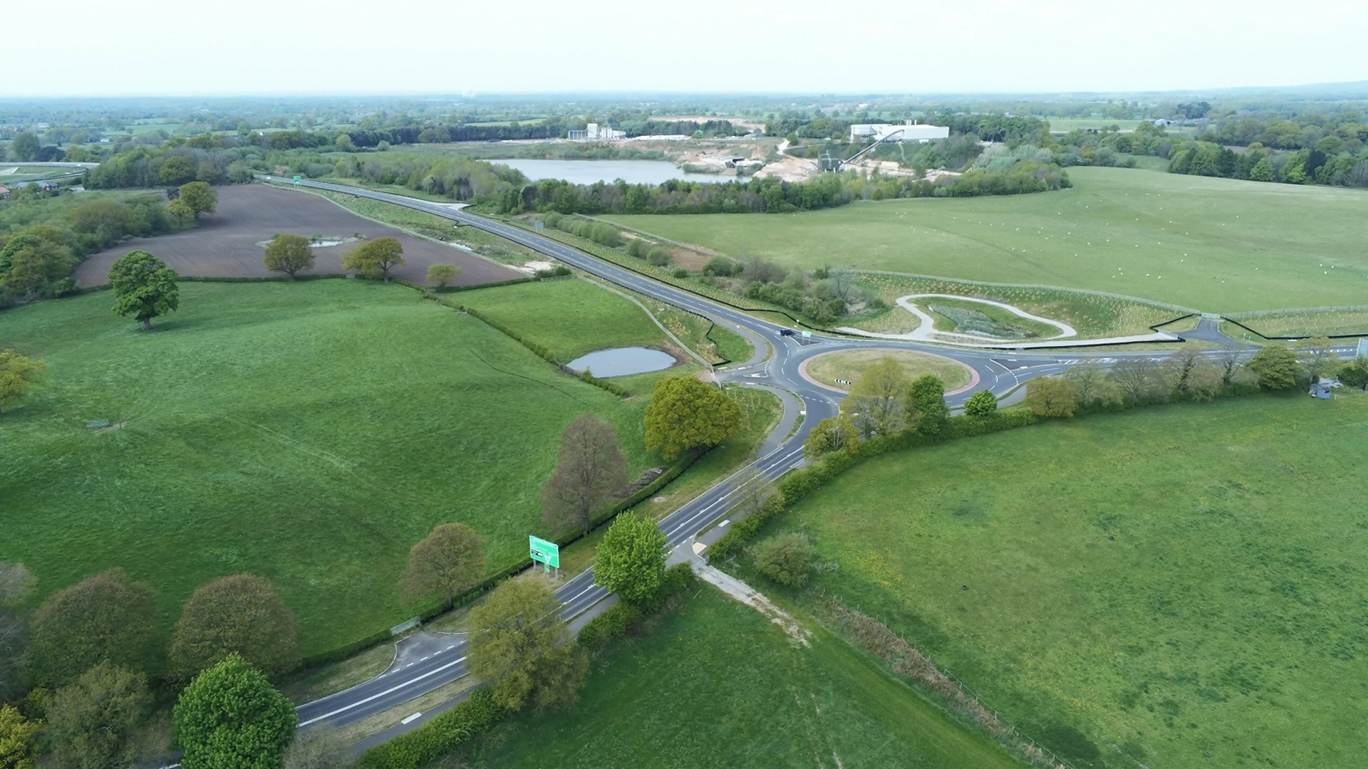 GRAHAM’s Cheshire East link road project scoops two highways industry awards image
