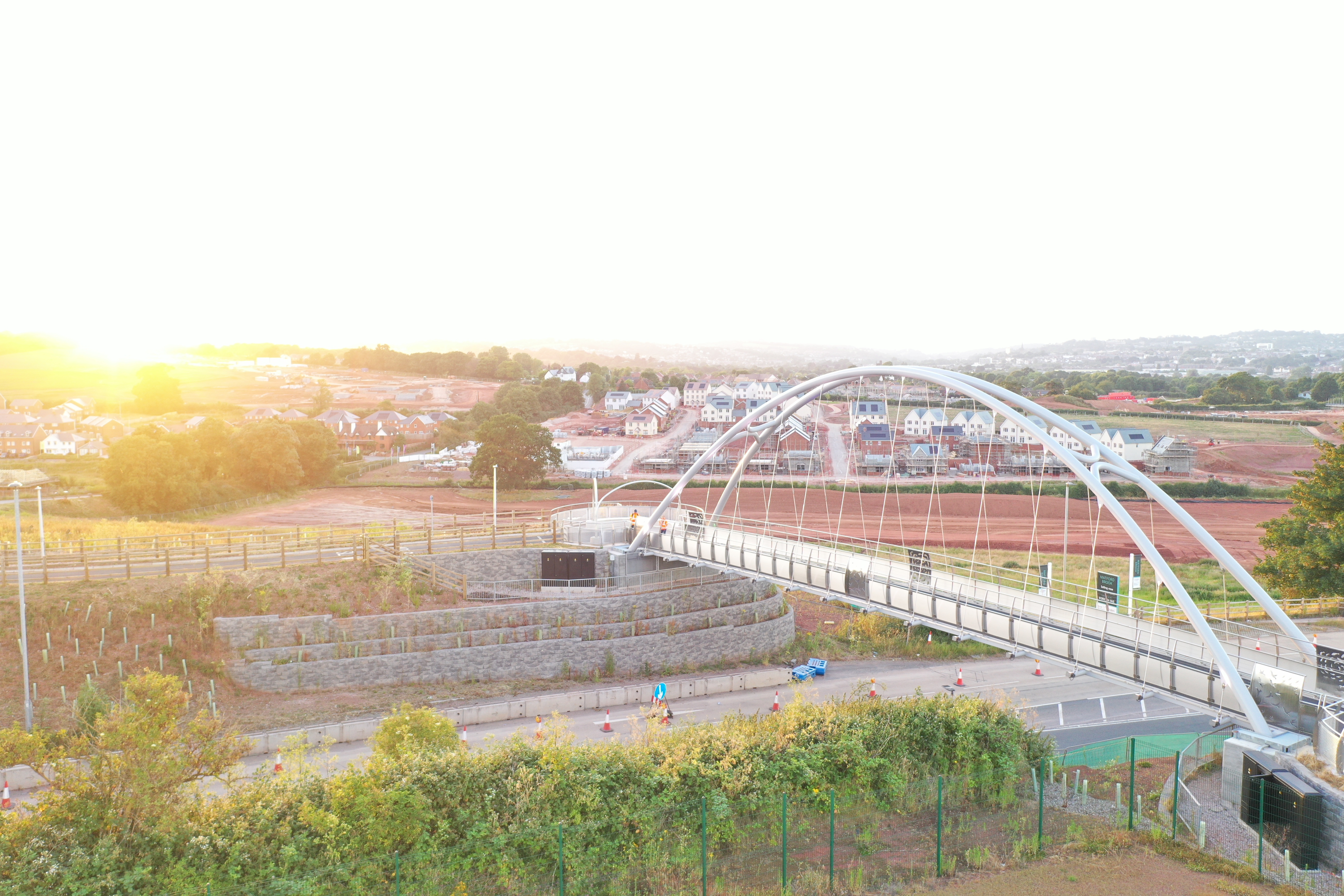 A379 South-West Exeter Pedestrian and Cycle Bridge