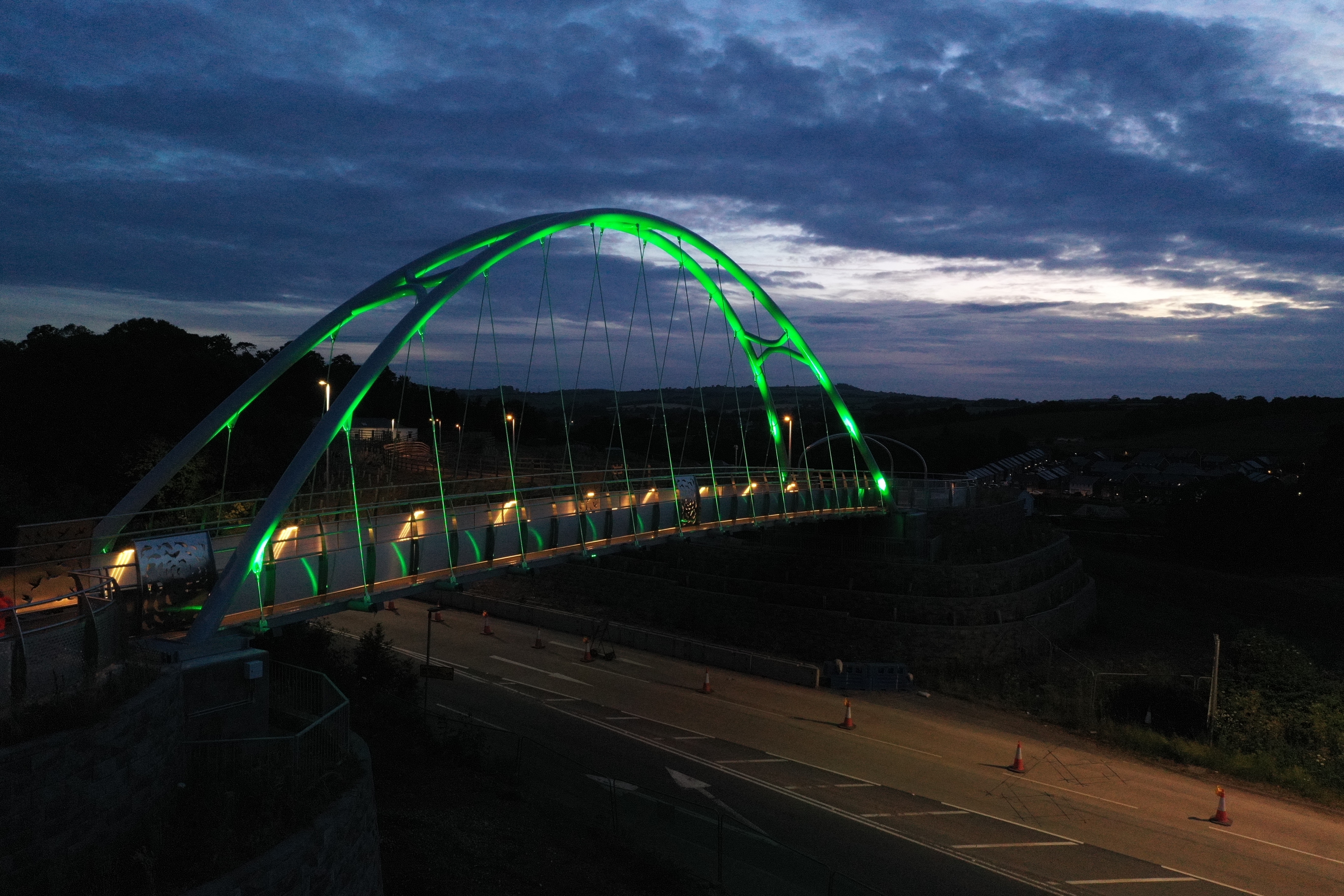 One Year Since the Opening of the A379 Pedestrian and Cycle Bridge image
