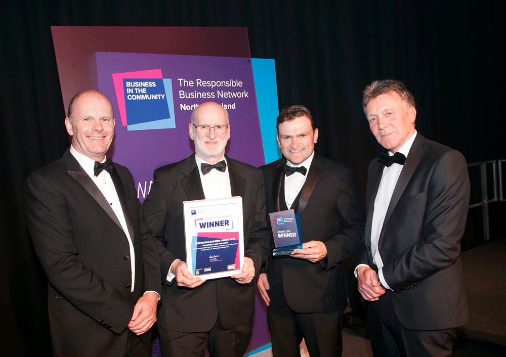 GRAHAM Farrans Joint Venture win prestigious responsible business award for Employability and Jobs image