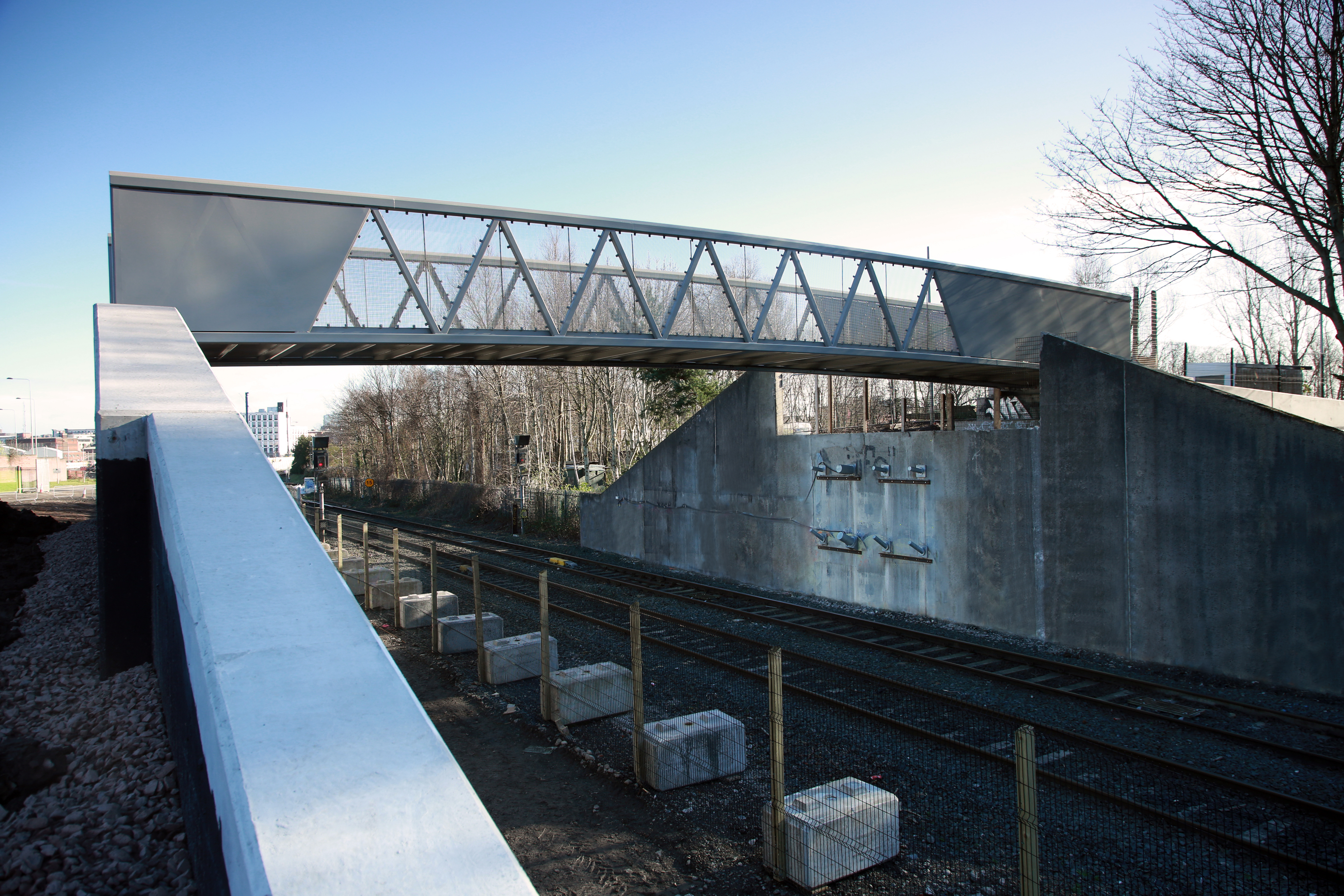 GRAHAM completes milestone footbridge installation as part of Belfast Grand Central Station Enabling Works image
