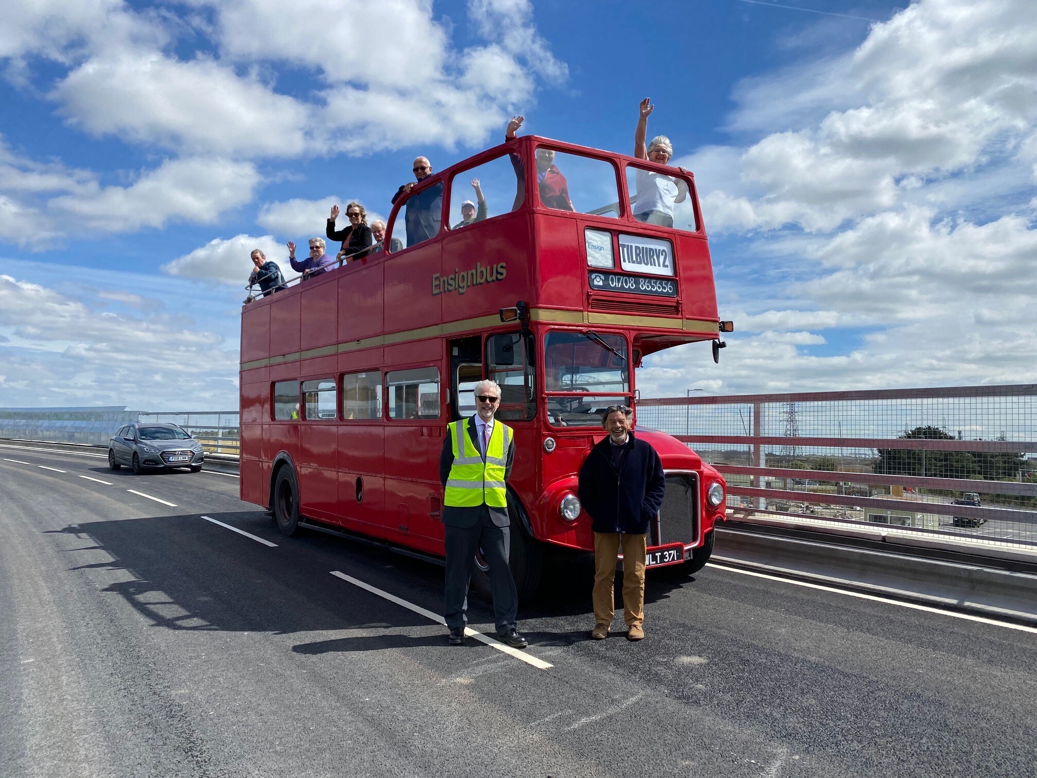 Fort Road reopens following completion of new bridge image