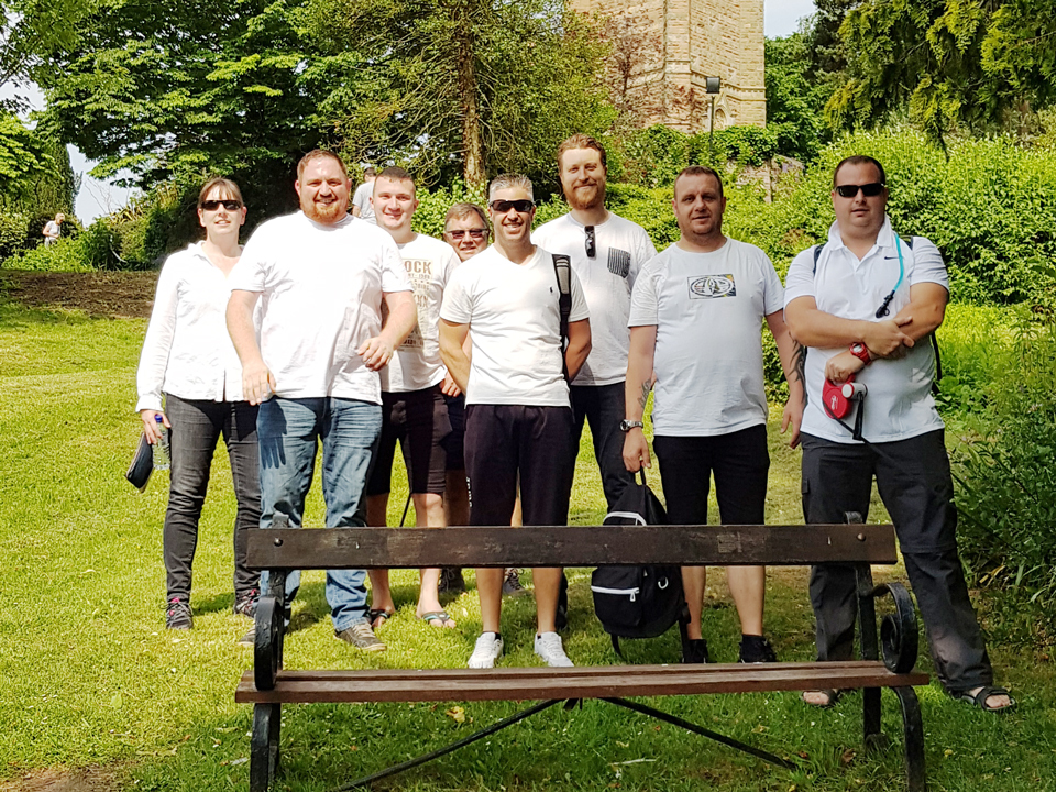 UWE team ‘walk the walk’ for charity image