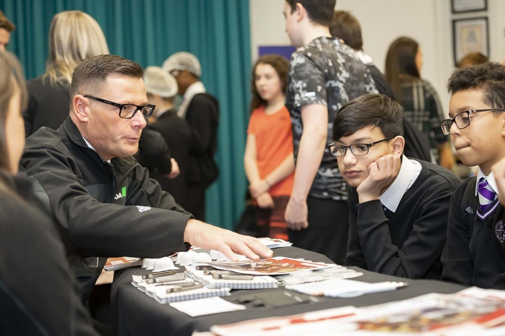Promoting STEM careers to Glasgow young people image
