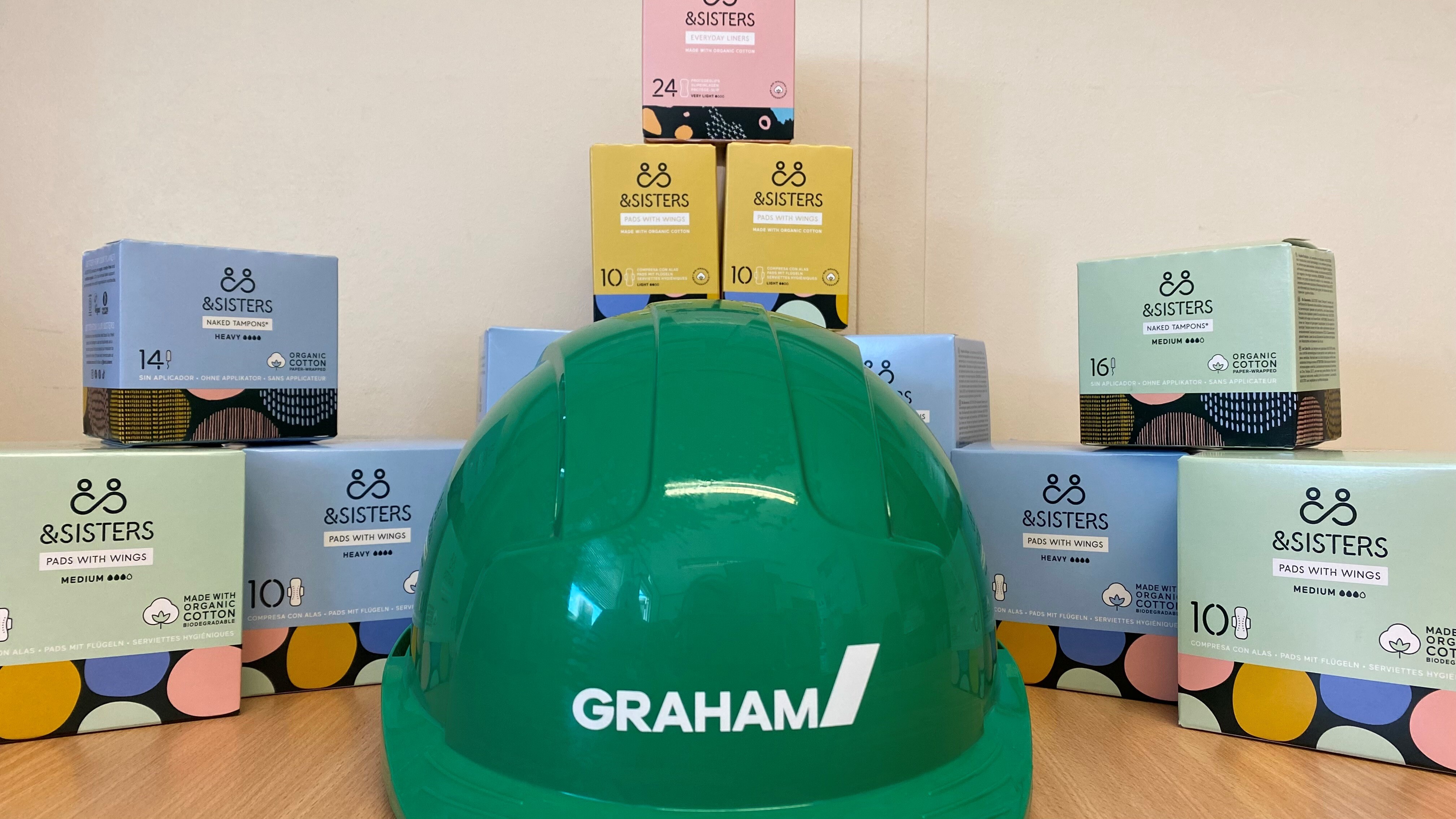 GRAHAM partners with &SISTERS to bring free sanitary products to employees image