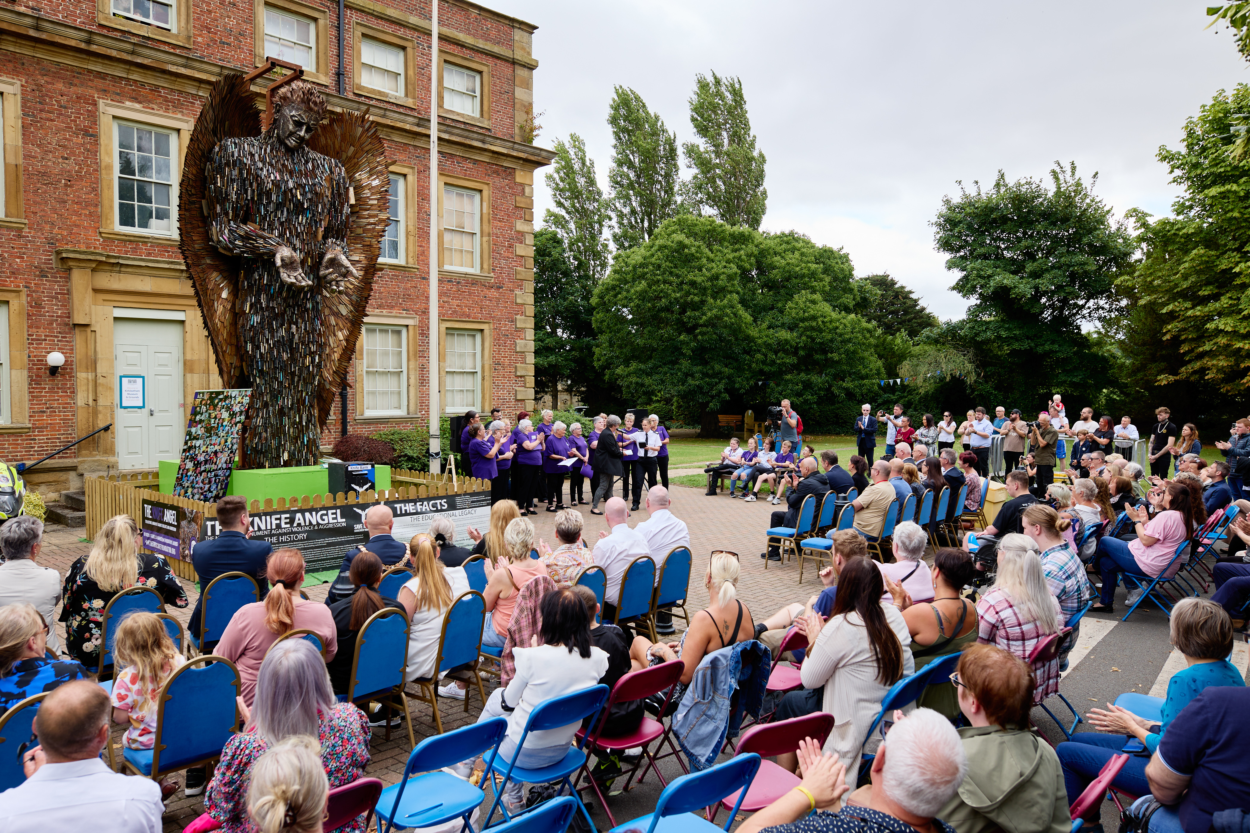 GRAHAM supports Knife Angel anti-crime monument visit to Teesside image