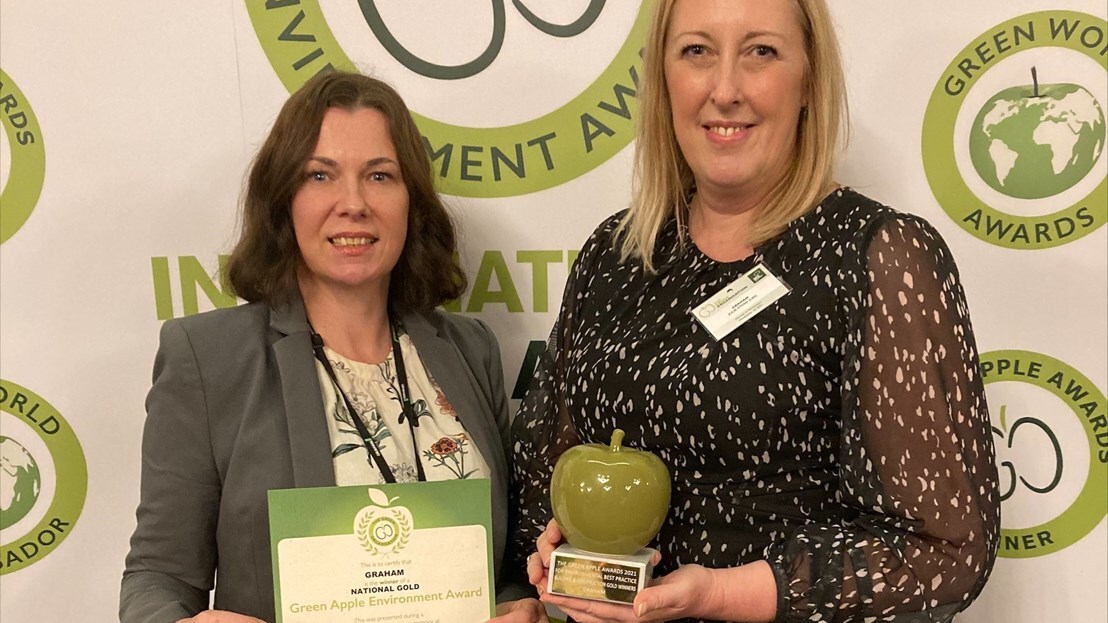 Environmental best practice bears fruit for GRAHAM at Green Apple Awards image