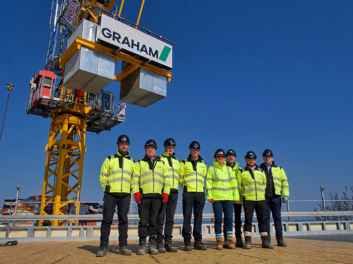 GRAHAM’s Montrose Terrace project team mark building topping out image