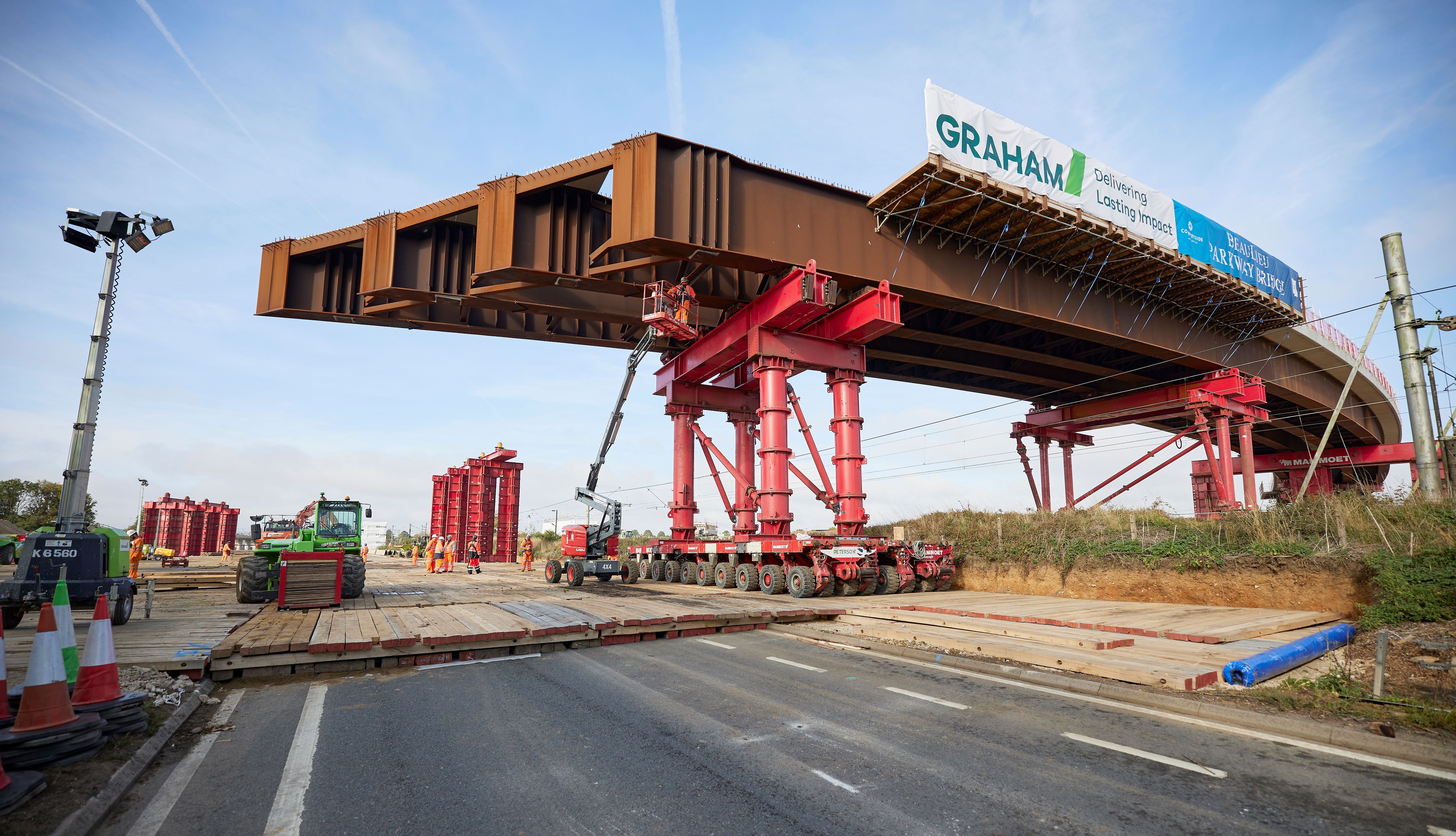 Beaulieu Parkway Bridge wins High Standard of Design Achieved at the Structural Steel Design Awards image