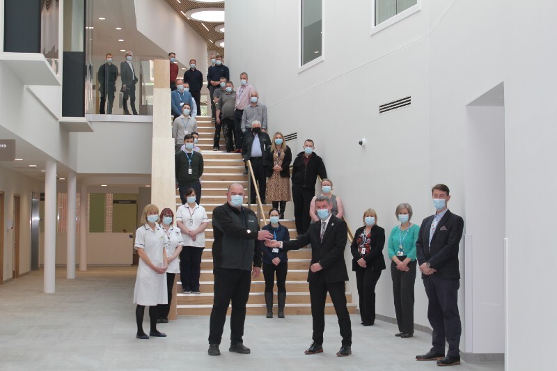 Building work complete on multi-million pound cancer centre at Cumberland Infirmary image