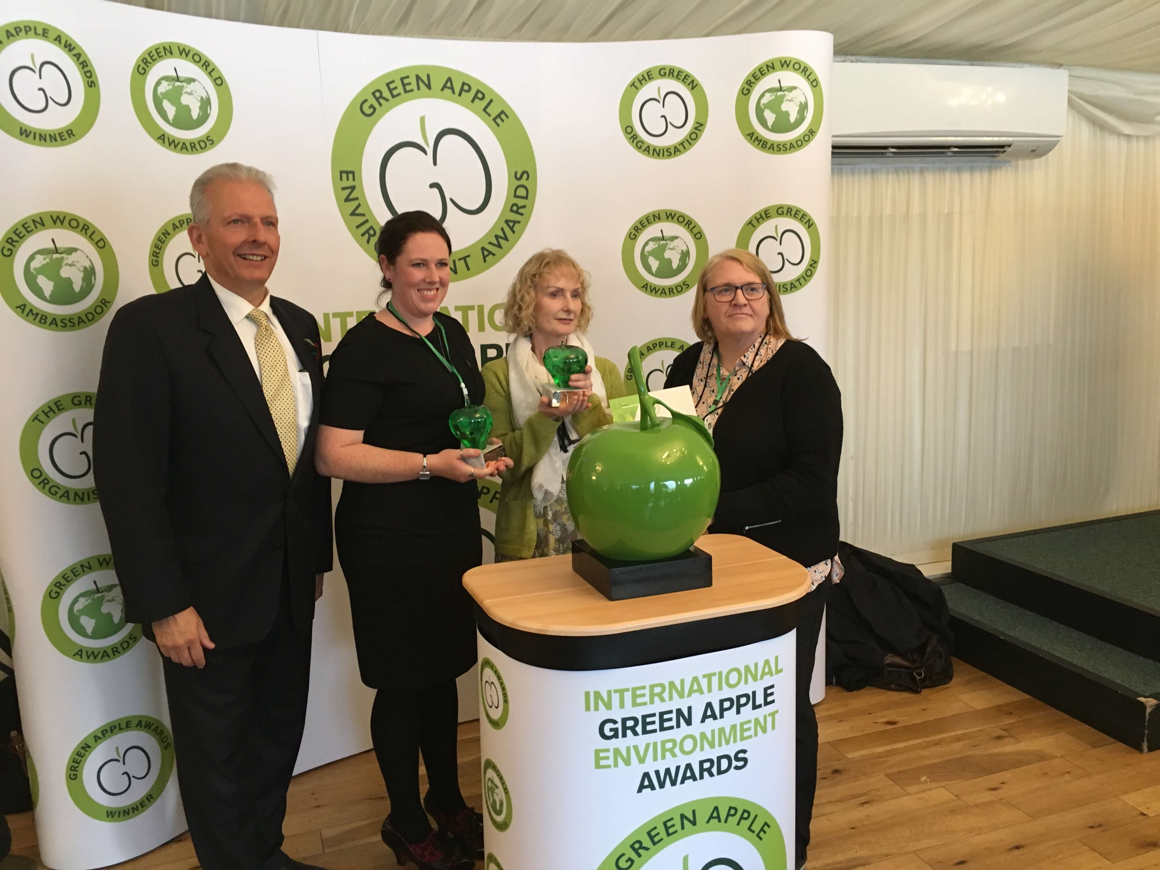 Golden delicious – three Green Apple Awards for Environmental Best Practice image