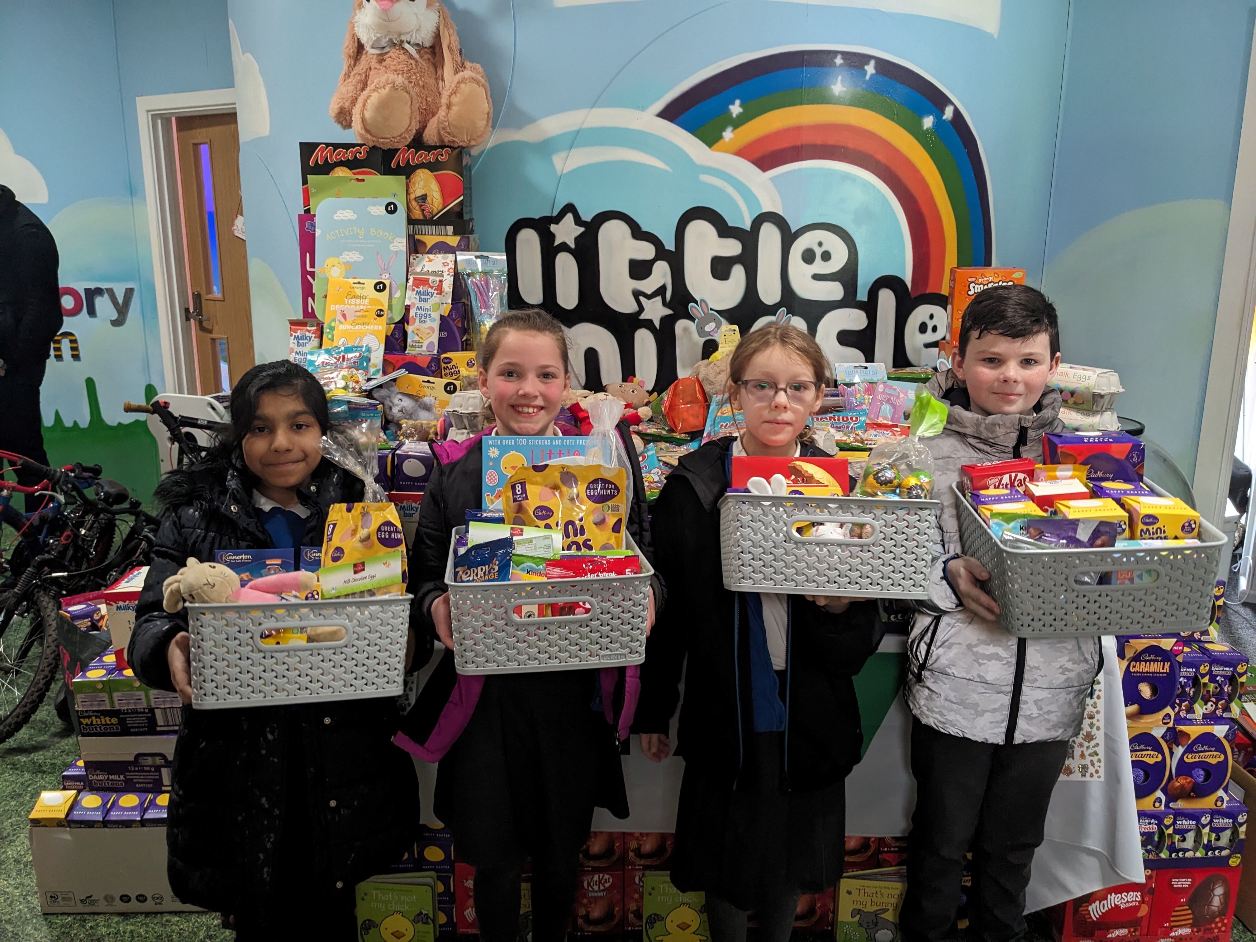GRAHAM Sweetens Easter by donating 600 Easter eggs to Little Miracles Charity in Peterborough. image