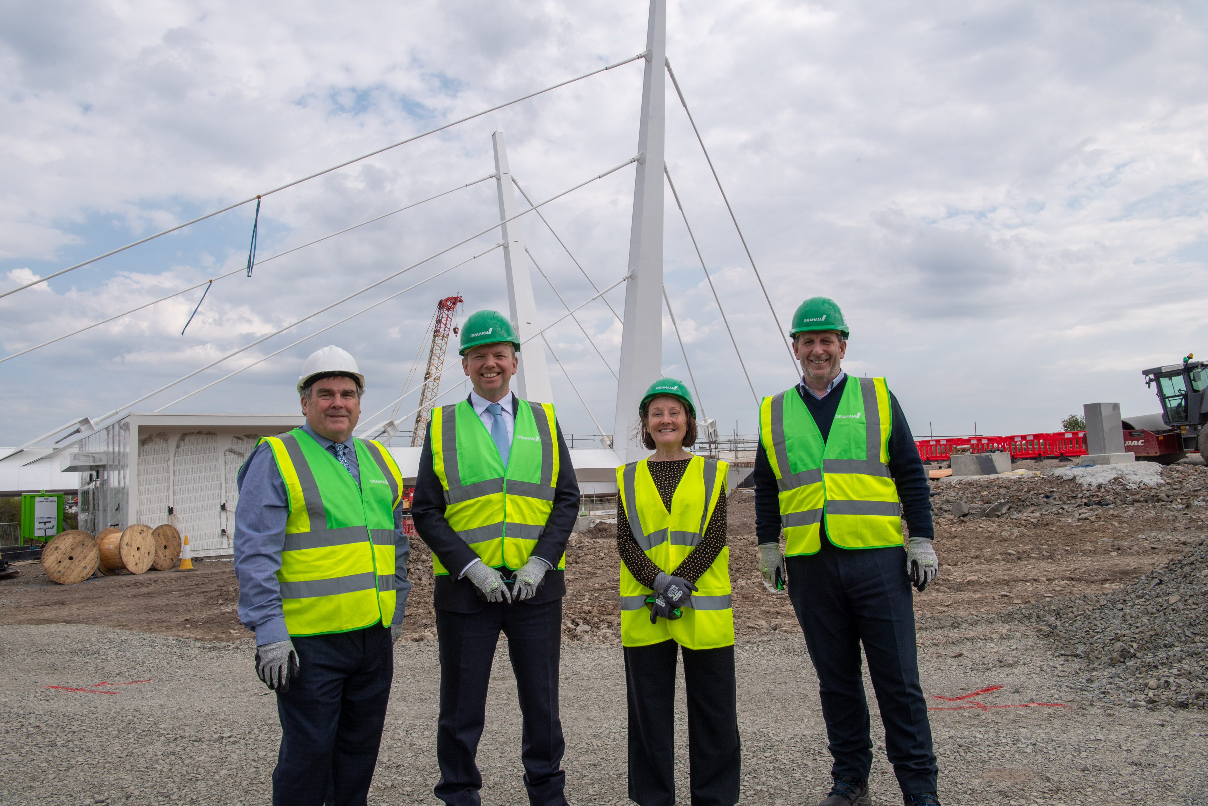 Parliamentary Under Secretary of State Lord Cameron visits Clyde Waterfront & Renfrew Riverside image
