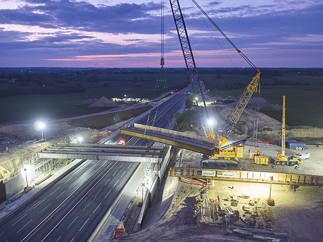 GRAHAM reaches major milestone at new M11 Harlow Junction scheme image