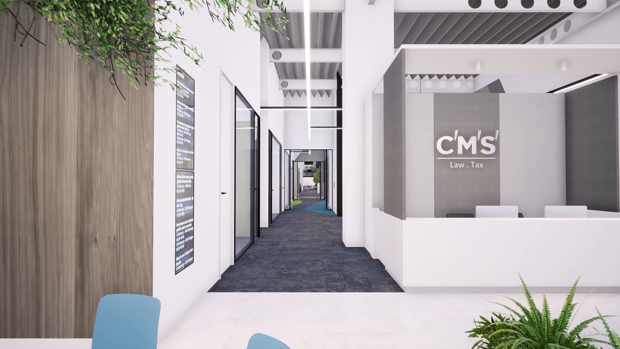 £3.5m fit-out contract awarded by international law firm CMS image