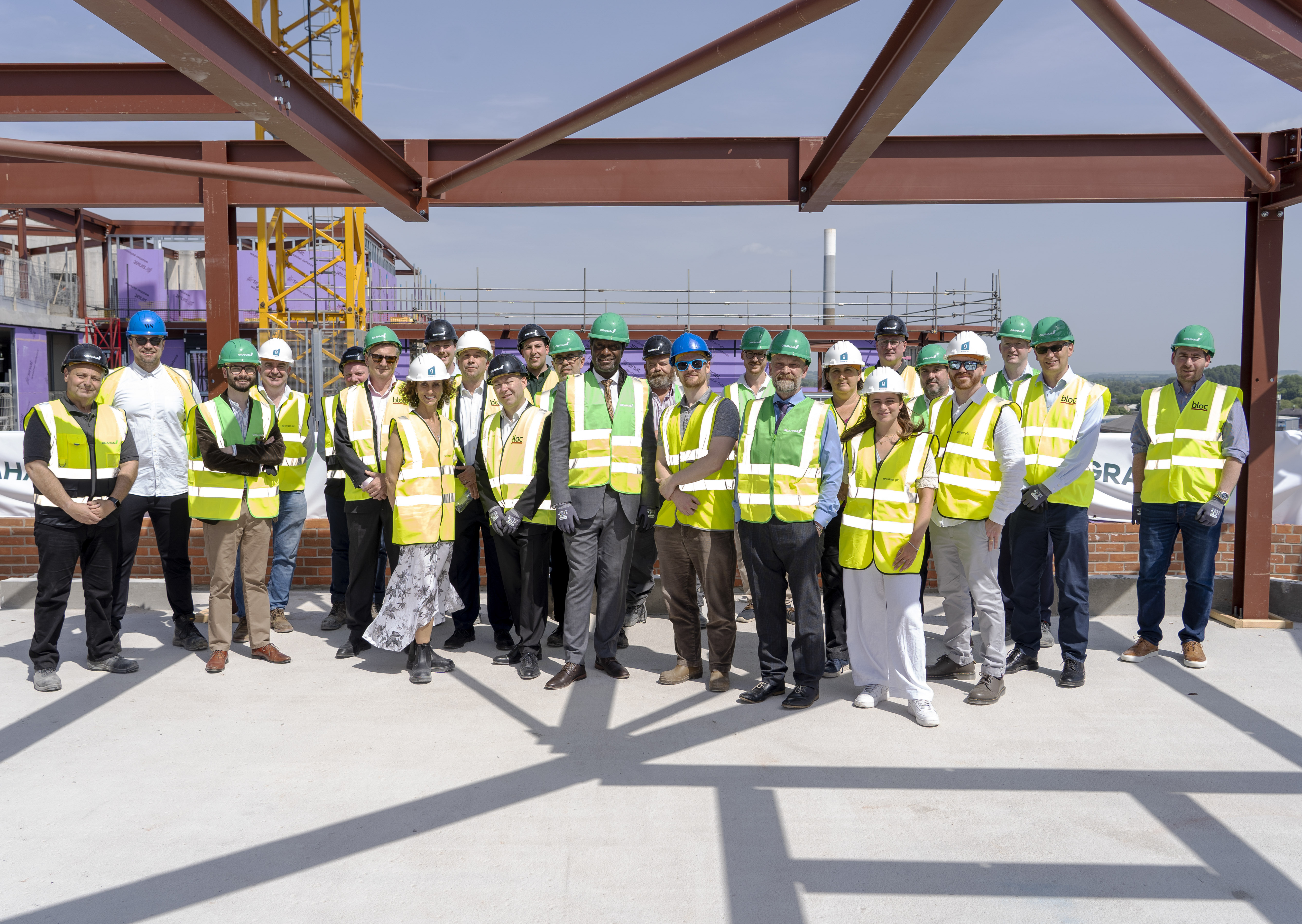 Topping out Ceremony - Queens Rd