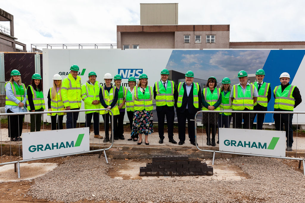 First bricks laid in £40m West Cumberland Hospital build image