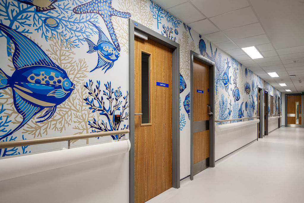 Construction of new healthcare building at West Cumberland Hospital completes