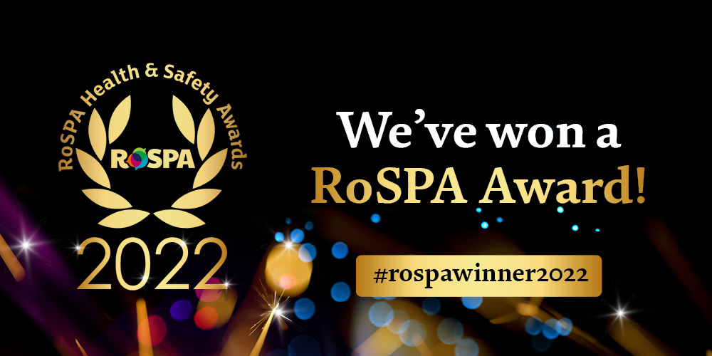 GRAHAM receives RoSPA President's Award for health and safety achievements image