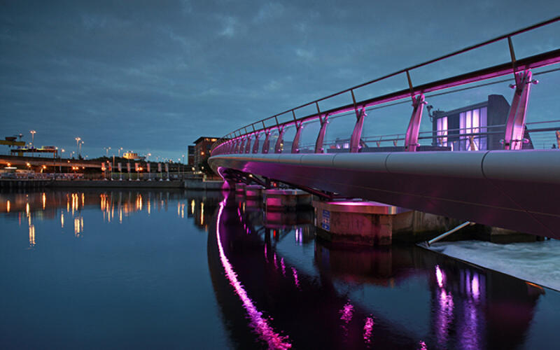 Civil Engineering - Bridges - Lagan Weir