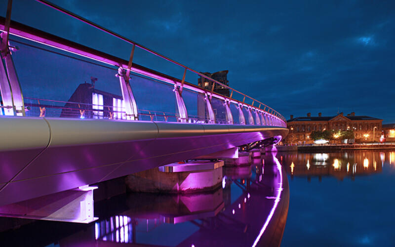 Civil Engineering - Bridges - Lagan Weir