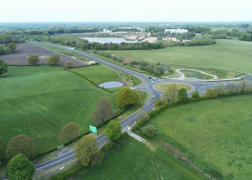GRAHAM’s Cheshire East link road project scoops two highways industry awards