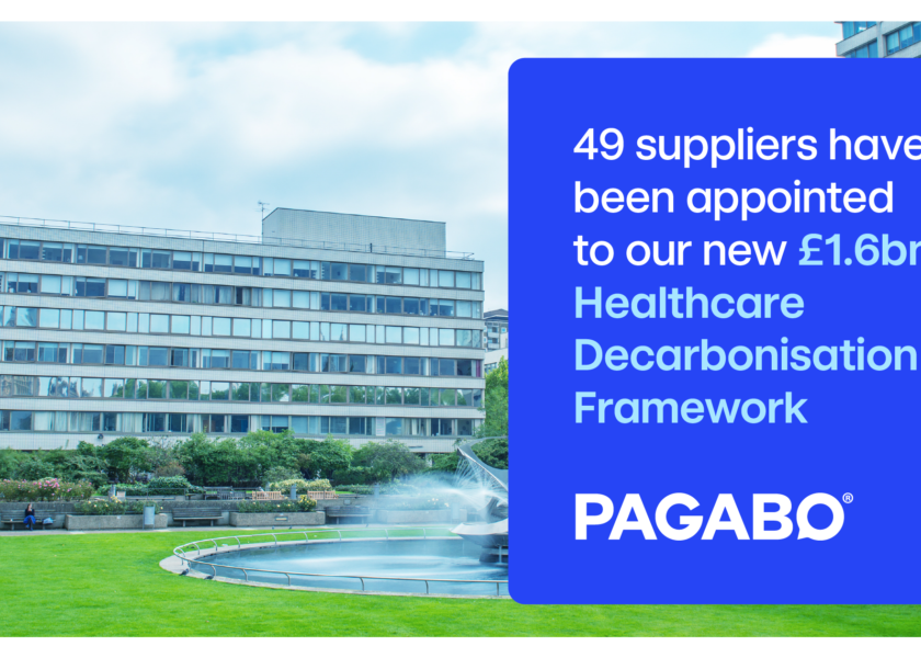 GRAHAM appointed £1.6bn PAGABO Healthcare Decarbonisation Framework