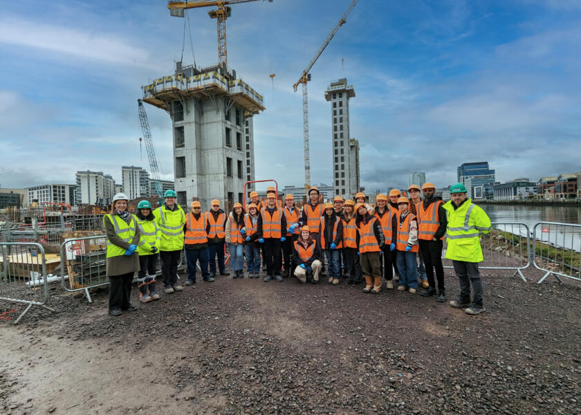 GRAHAM and TODD Architects host Belfast students at The Loft Lines