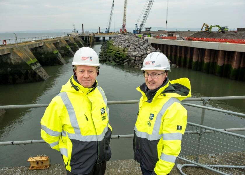Scottish Secretary visits Scotland's Largest Renewable Energy Hub at Port of Leith