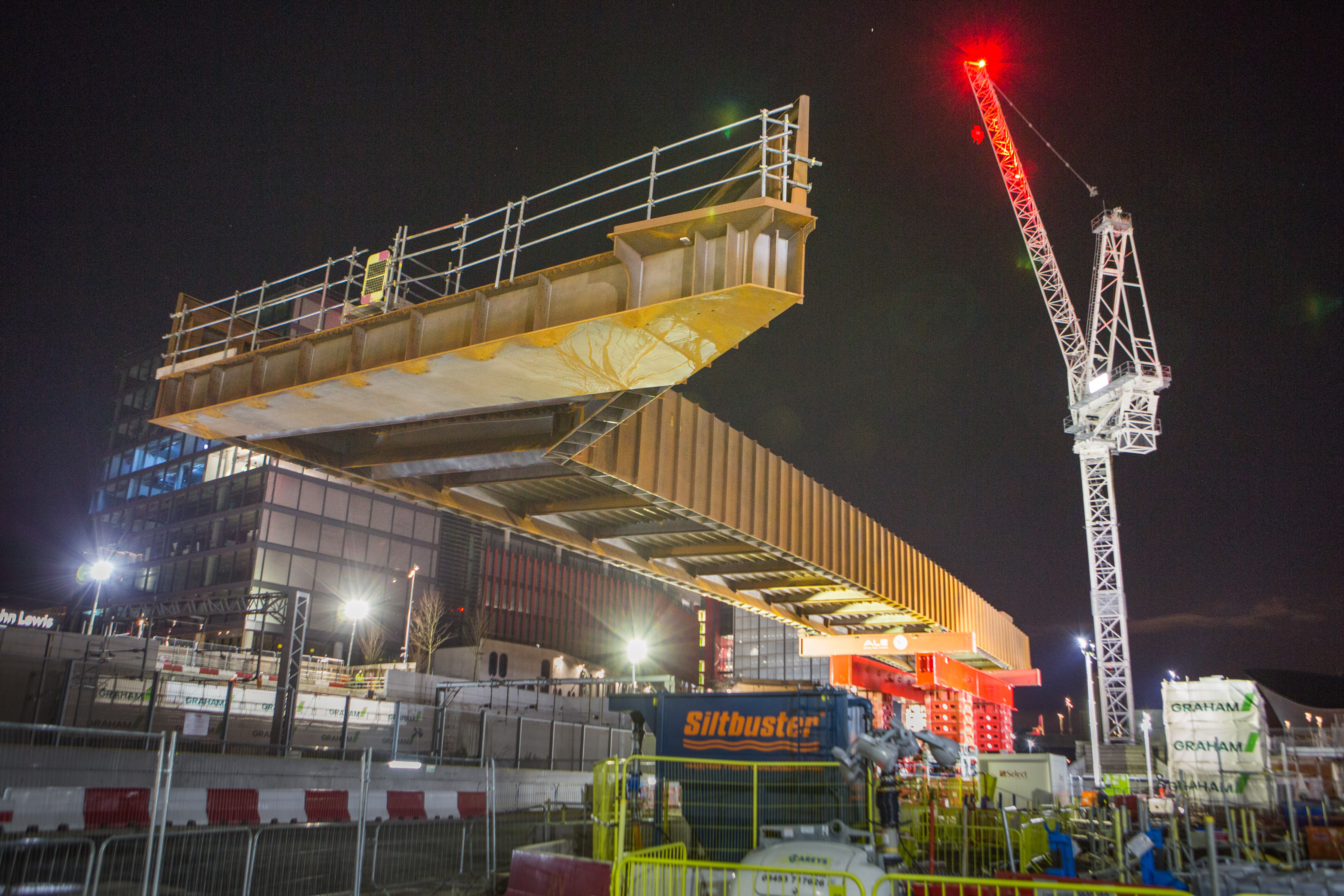 Bridge to the future installed on Christmas Day image