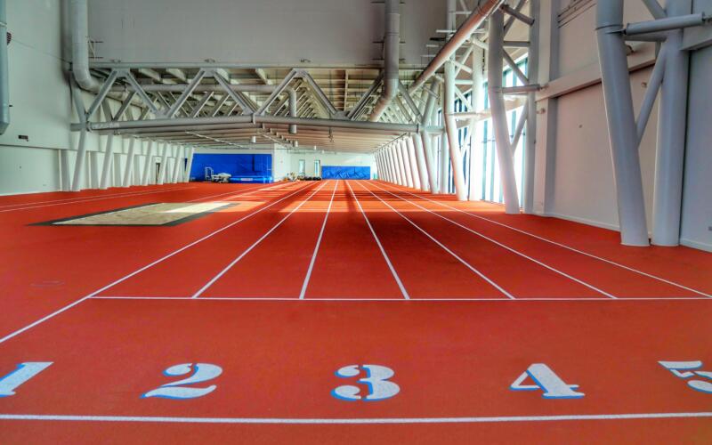 Building Leisure Meadowbank indoor track