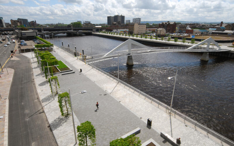 Broomielaw and Tradeston Public Realm, Scotland