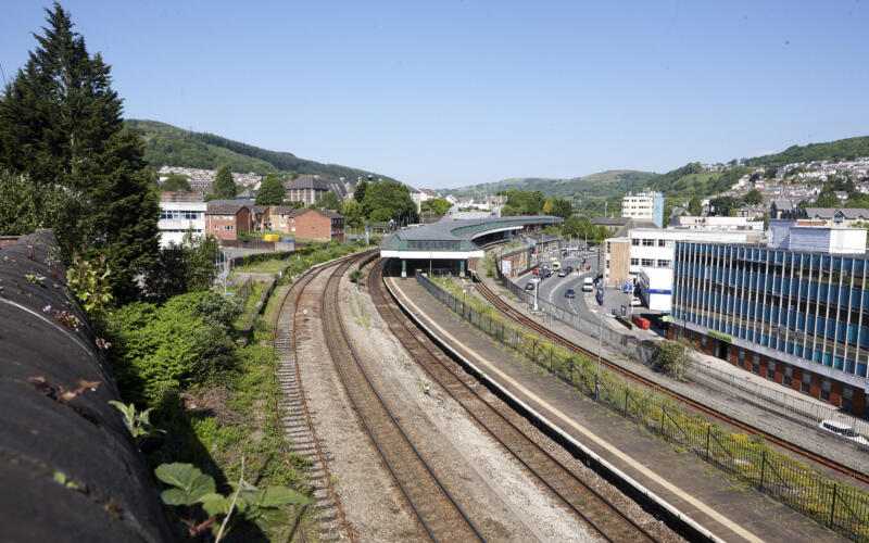 Pontypridd Retaining Wall, Wales