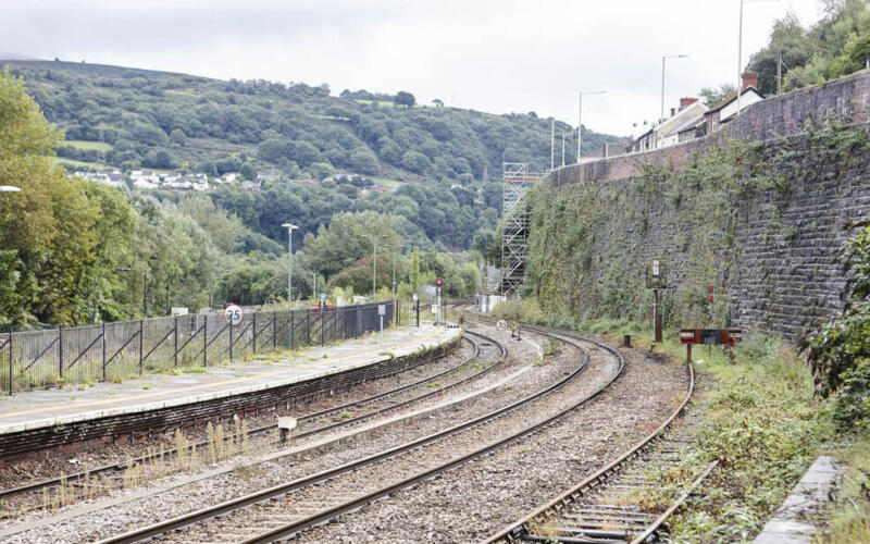 Pontypridd Retaining Wall, Wales